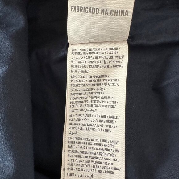 Abercrombie & Fitch Plaid Wool Blend Plaid Mini Skirt Size 8/29 Red Navy Moose - Picture 7 of 13